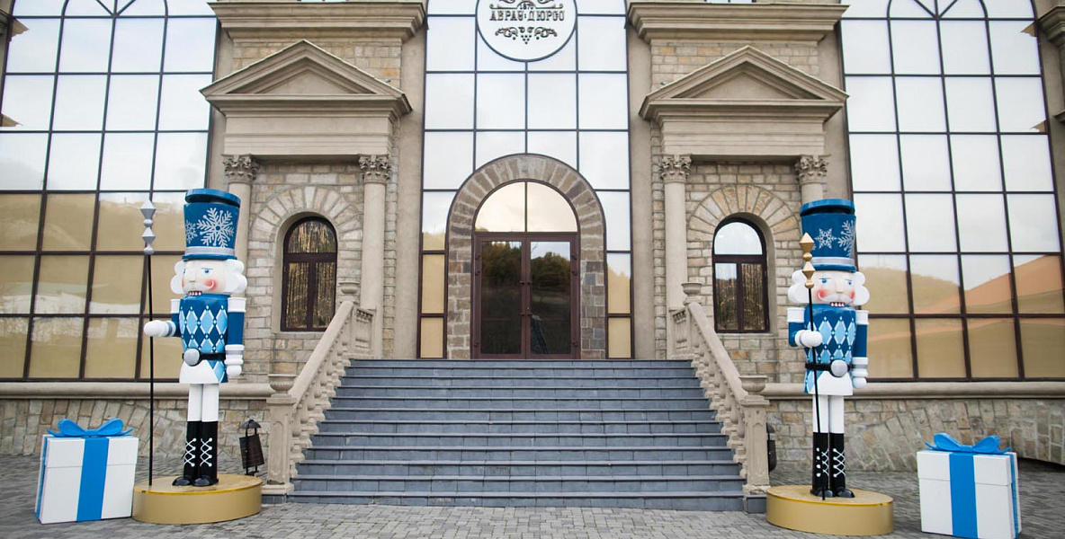 Новогоднее оформление курорта